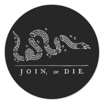 Join, or Die Sticker