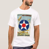 Junte-se ao serviço aéreo t - shirts by lc_wpa Junte-se ao serviço aéreo t - shirts