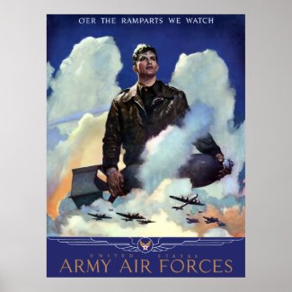 Join The Army Air Forces print
