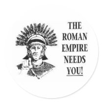 Join the Army - Roman Empire Round Sticker