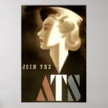 Join the ATS Vintage War Poster