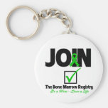 Join The Bone Marrow Registry - Save a Life Keychains