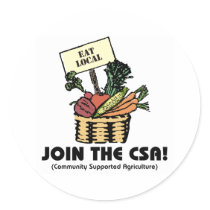 Join the CSA stickers