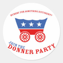 Join the Donner Party Sticker