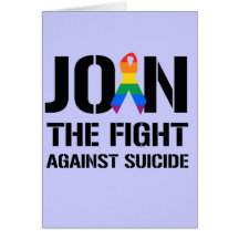 Join the fight against gay suicide card