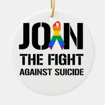 Join the fight against gay suicide christmas tree ornaments