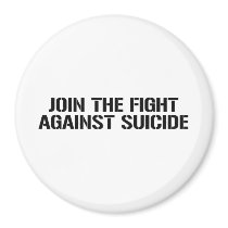 JOIN THE FIGHT AGAINST SUICIDE magnets