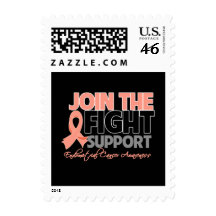 Join The Fight Endometrial Cancer Awareness Postage Stamp