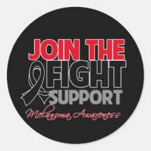 Join The Fight Support Melanoma Awareness Sticker