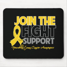 Join The Fight Support Neuroblastoma Awareness Mousepads