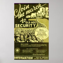 Join The March To Old Age Security Print