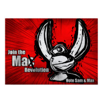 Join the Max Revolution posters