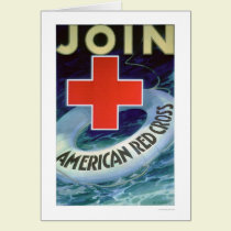 Join the Red Cross - Life Saver (US00293) cards