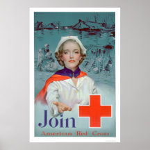 Join the Red Cross - Nurse (US00306) Poster