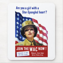 Join The WAC Now! Mouse Pads