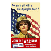 Join The WAC posters