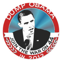 Join the War on 44 Stickers