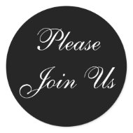 Join Us Envelope Sticker sticker