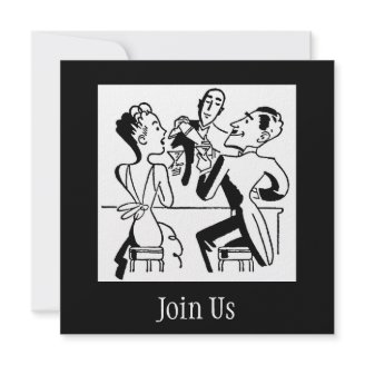 Join Us New Years Invitations