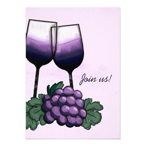 Join us! Wine Tasting Party Invitation