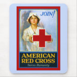 Join! ~ Vintage Nurse ~ World War 1 Mouse Pad