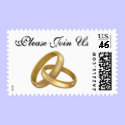 Joined By Wedding Rings postage