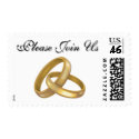 Joined By Wedding Rings postage