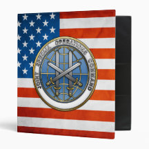 Joint Special Operations Command Binders
