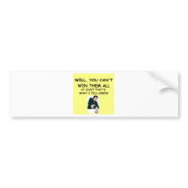 joke for winners! bumper sticker