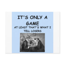 joke for winners! postcard