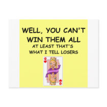 joke for winners! postcards