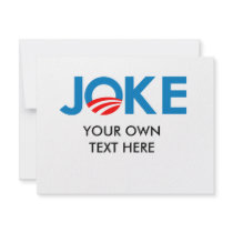 JOKE invitations by antiobama JOKE invitations