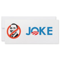 JOKE rack cards by antiobama JOKE rack cards
