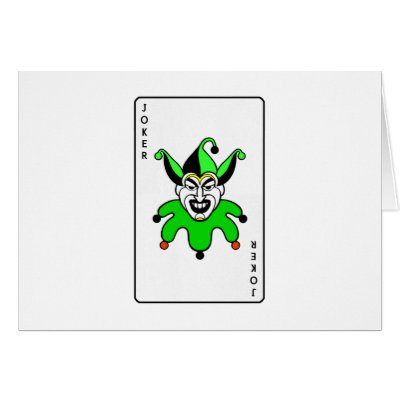 Joker Card by Dustbuster