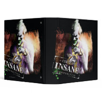 Joker - Certified Insane 3 Ring Binder
