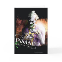 Joker - Certified Insane Greeting Card