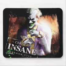 Joker - Certified Insane Mousepad