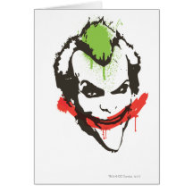 Joker Graffiti Greeting Cards