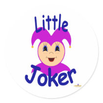 Joker Kiddo Face Little Joker stickers