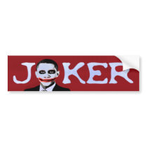Joker Obama Bumper Stickers