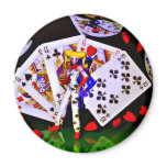 Joker Poker poker art magnets