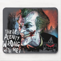 Joker - There's Plenty Wrong With Me! Mouse Pads