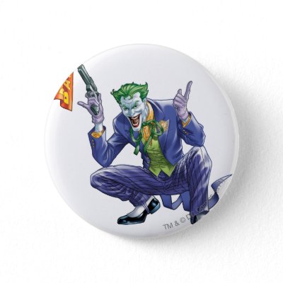Joker with fake gun buttons