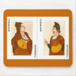 jokers male and female mouse pads