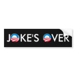 Joke's Over bumpersticker