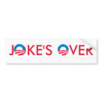 Joke's Over bumpersticker