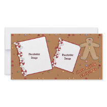 Jolly Christmas - Gingerbread Design photo cards by Christmas_Store Jolly Christmas - Gingerbread Design photo cards