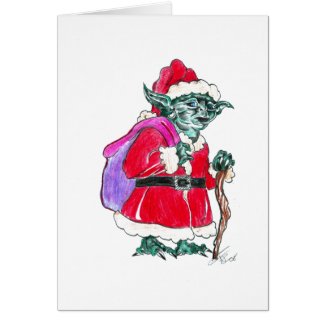 Jolly Christmas may you have card