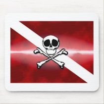 Jolly Diver mousepads