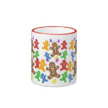 Jolly Gingerbread Men Coffee Mug